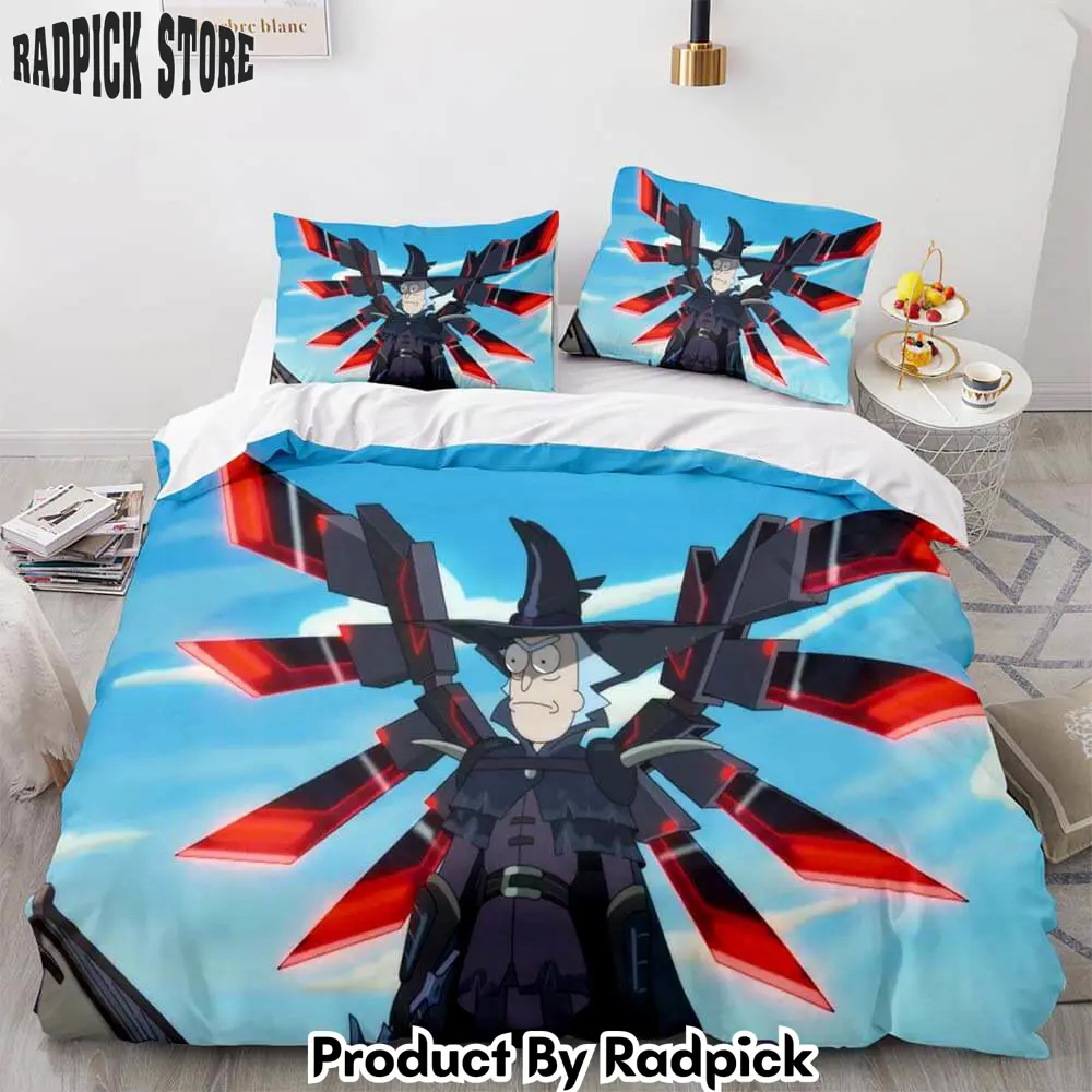 Rickand morty season5 bedding set quilt duvet covers bedding sets  rp0424894